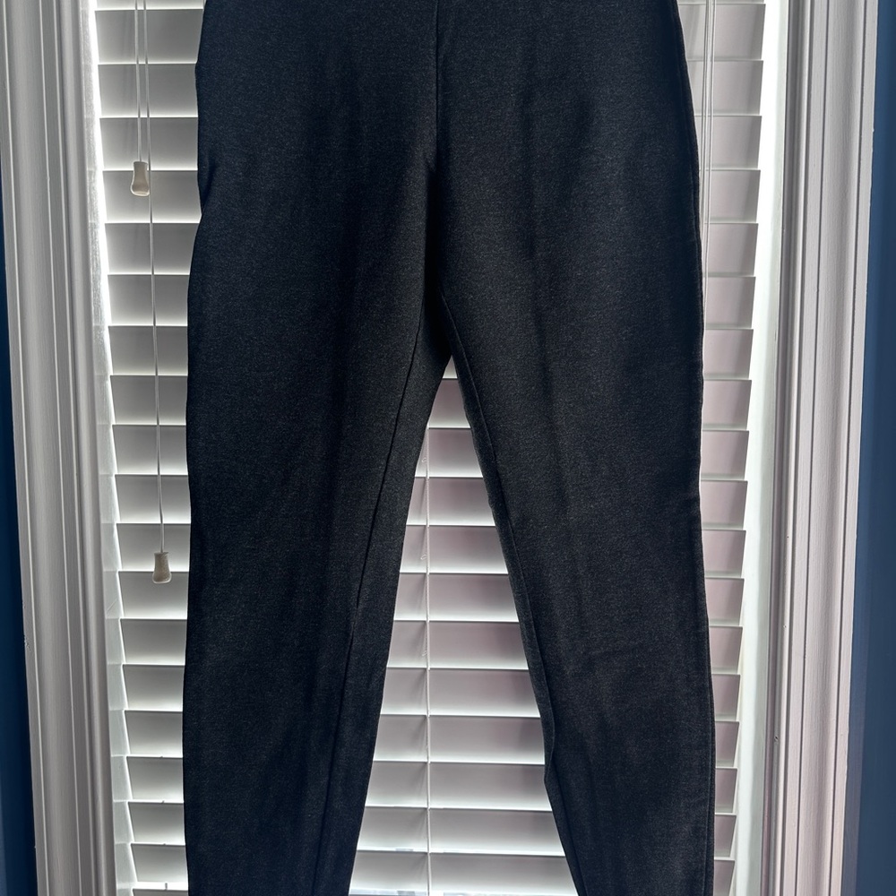 J. Crew Black Dress Pants with Tapered Leg Design